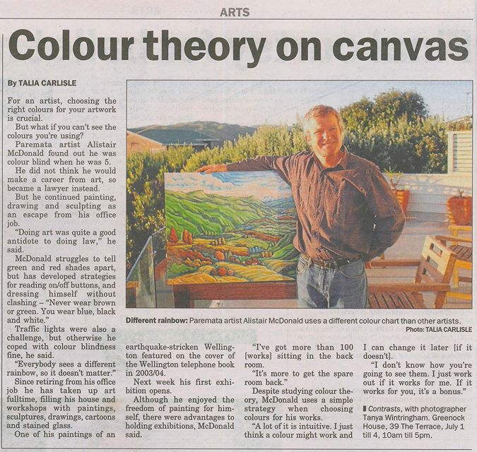 Alistair's Art Exhibition